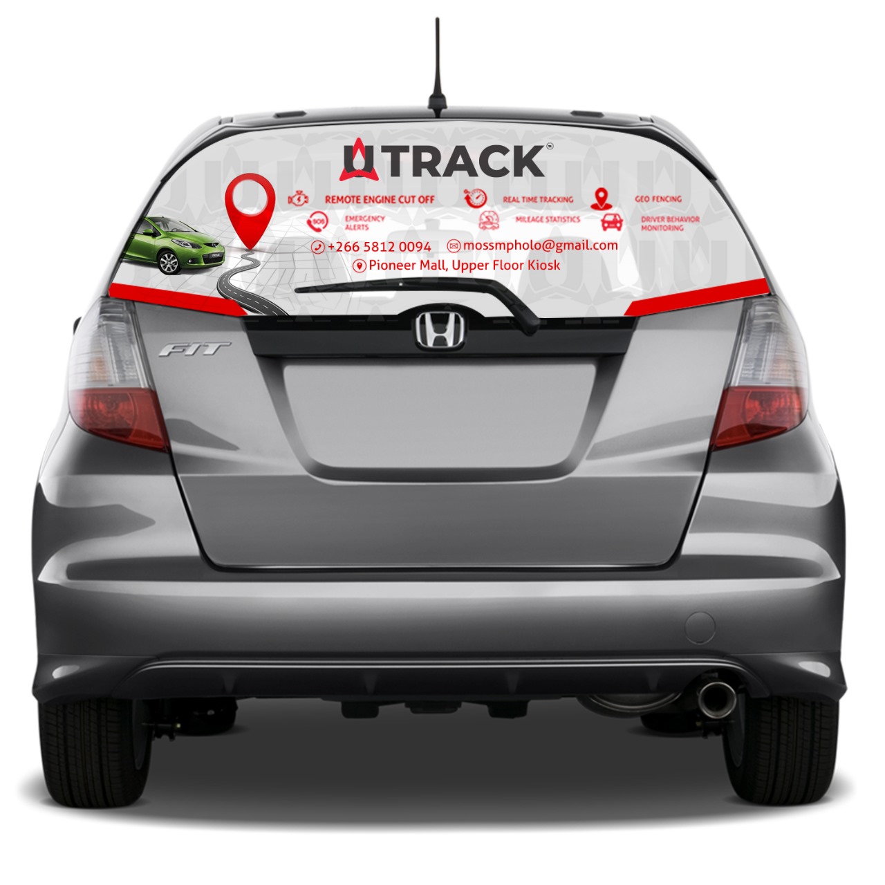 Vehicle with UTrack